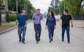 Malvinas Argentinas: inauguraron la pavimentación de la Avenida Brasil