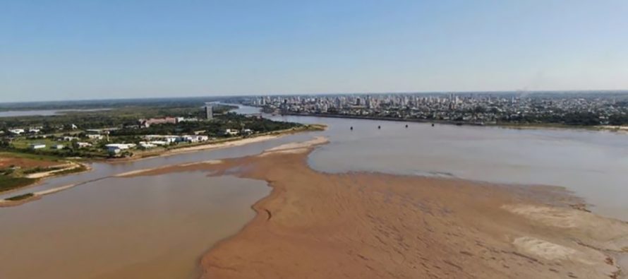 Ambientalista califica de «extremadamente preocupante» la bajante del río Paraná