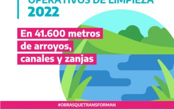 Durante el 2022 se extrajeron 3.120 metros cúbicos de residuos provenientes de cauces hidricos bonaerenses