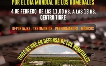 «Tigre se une en defensa de los humedales»: radio abierta isleña por el Día Mundial de los Humedales