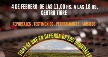 «Tigre se une en defensa de los humedales»: radio abierta isleña por el Día Mundial de los Humedales