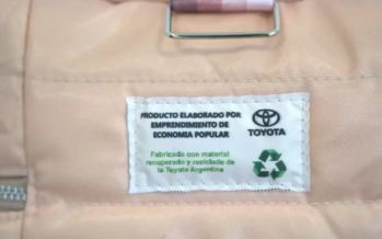 Confeccionan productos textiles de materiales recuperados de la industria automotriz