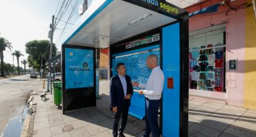 Nación continúa con la instalación de nuevas Paradas Seguras en Escobar