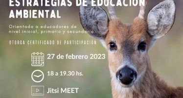 Capacitación para educadores: «El ciervo de los pantanos como motivación en estrategias de educación ambiental»