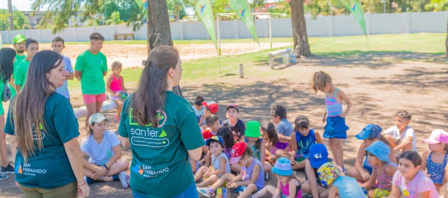 San Fernando: educación ambiental en las colonias de verano