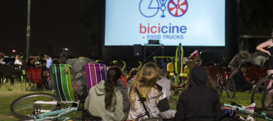 Octava edición del festival Bicicine en San Isidro