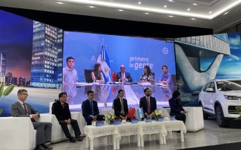 Chery invierte US$ 400 millones para producir 100 mil vehículos eléctricos en la Argentina