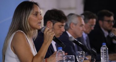 Malena Galmarini: «Hoy es un día de fiesta porque llegamos al 100% de cloacas en Morón»