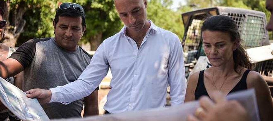Escobar: comenzaron las obras que llevarán agua potable a 2300 vecinos Matheu