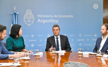 Massa firmó un acuerdo con el BID para el financiamiento de obras de agua potable en municipios bonaerenses