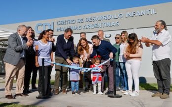 Inauguraron dos nuevos Centros de Desarrollo Infantil en Pilar