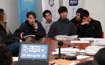 AySA dió inicio a una nueva edición de «El Agua en Debate»