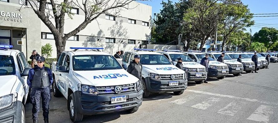 Escobar recibió 25 patrulleros de la Policía Bonaerense