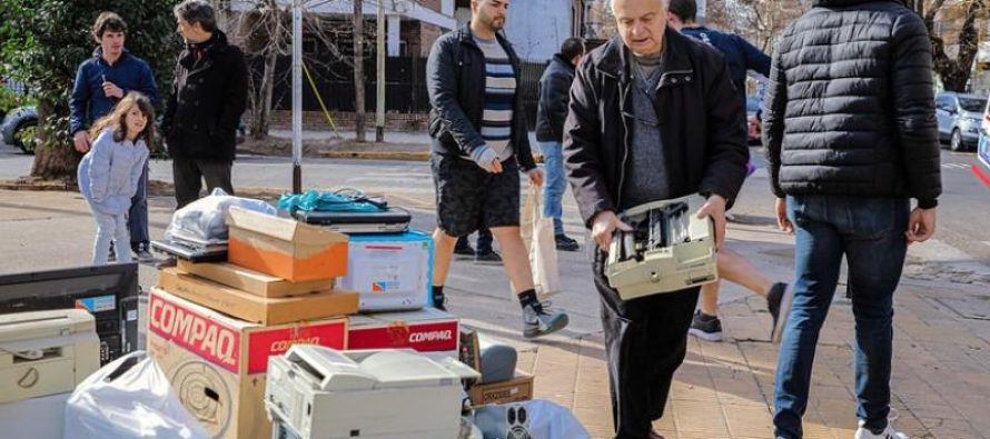San Isidro: una unidad móvil de recolección de residuos especiales recorre los barrios