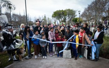 San Fernando: inauguraron el Nuevo Paseo Canal