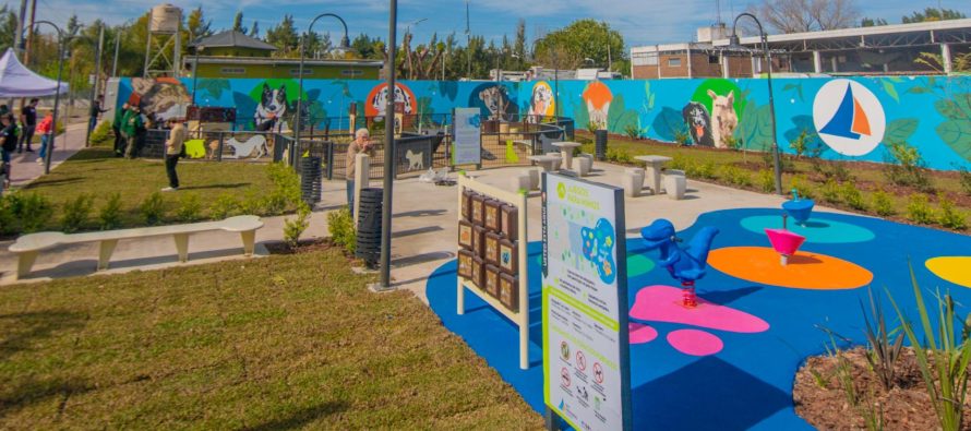 Bruno: la nueva plaza de San Fernando que tiene como protagonistas a las mascotas