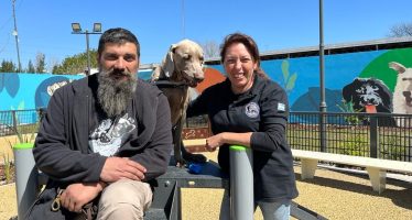 Bruno, el perro de rastreo que dio nombre a la nueva plaza de San Fernando