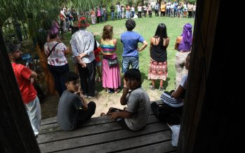 Punta Querandí celebró el 14° aniversario de su primer acampe para evitar la destrucción del sitio arqueológico