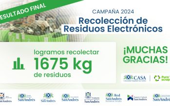 Finalizó la Campaña de Recolección de Residuos Electrónicos organizada por la Comunidad Ampliada San Andrés