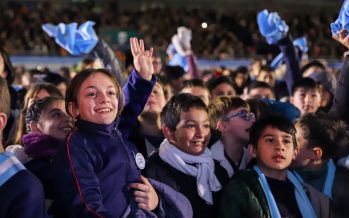 Más de 1500 chicos de Vicente López realizaron la Promesa a la Bandera