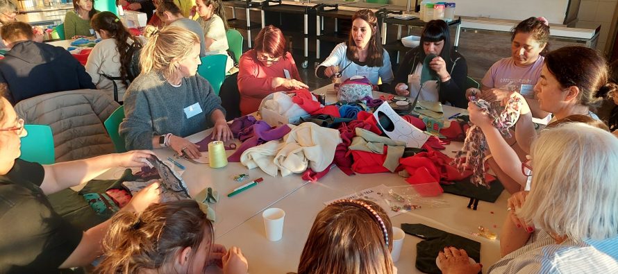 Experiencia de Arte Textil y Reciclado en San Fernando