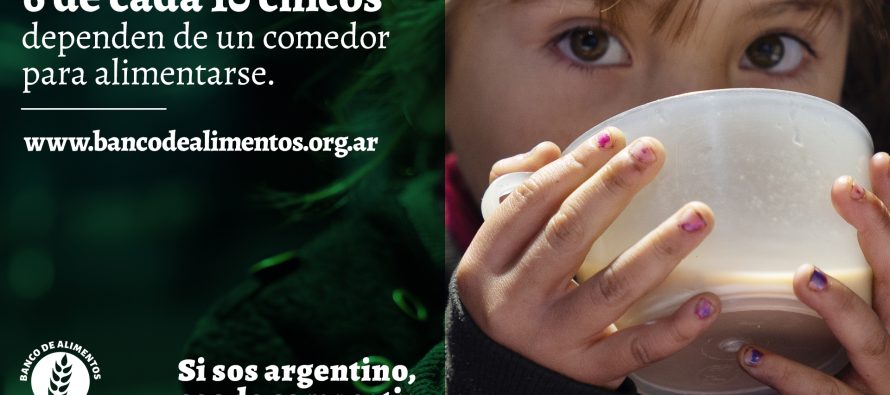 Banco de Alimentos Buenos Aires lanza la campaña «Compartir» para combatir el hambre infantil