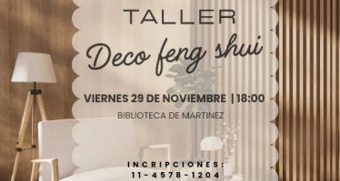 Taller de Deco Feng Shui en la Biblioteca de Martínez