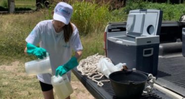 Realizan controles en cursos de agua del Río Luján