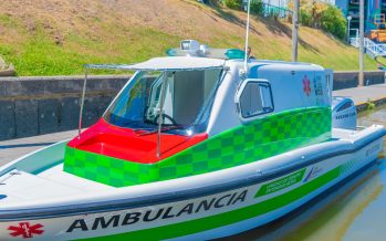 San Fernando: nueva lancha ambulancia para dar cobertura de salud en el Delta