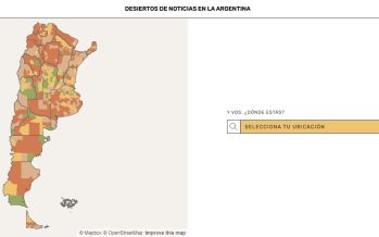 Cuáles son los municipios de la región en donde hay desierto informativo