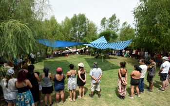 En Punta Querandí celebraron el 15° aniversario del campamento para proteger el espacio