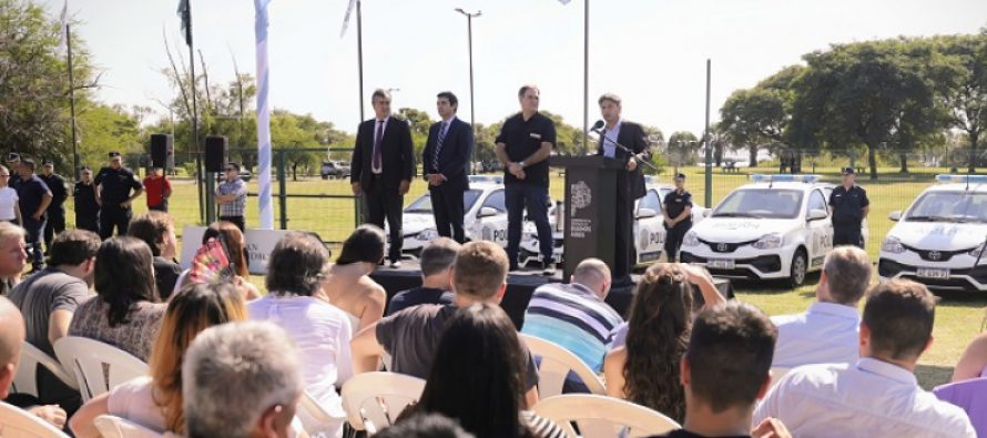 Axel Kicillof puso en funcionamiento nuevos patrulleros en San Isidro