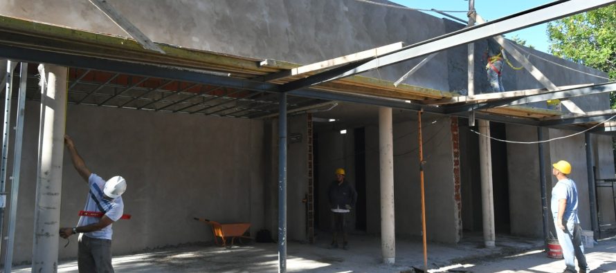 Avanzan las obras del Centro Recreativo de Adultos Mayores en Vicente López