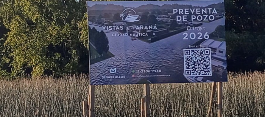Denuncian la venta de lotes para emprendimiento sin habilitación en la Reserva de Biósfera del Delta
