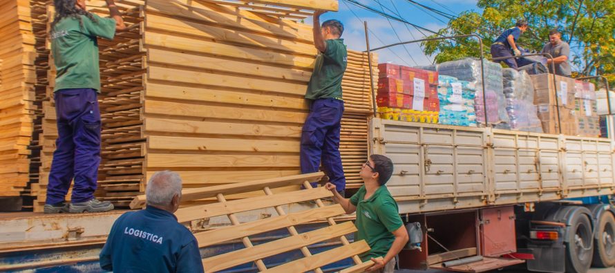 El Municipio de San Fernando envió dos camiones con ayuda para Bahía Blanca