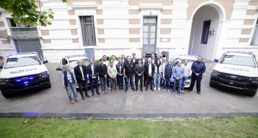 Kicillof encabezó el acto de adhesión de 19 municipios al Fondo de Fortalecimiento de la Seguridad