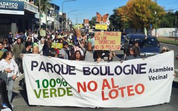 San Isidro: marcha y abrazo por el Parque Público en Boulogne