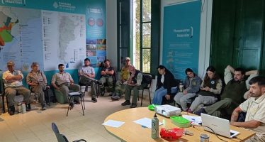 El Parque Nacional Ciervo de los Pantanos realizó un taller de preparación de quemas prescriptas