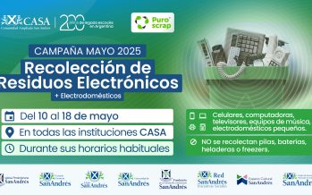 Campaña 2025 para recolectar residuos electrónicos