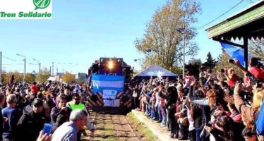Tren Solidario parte hacia Zárate y Campana con ayuda para damnificados por el temporal