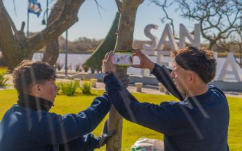 San Fernando: tareas de parquización en la costanera municipal
