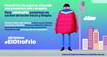 El Otro Frío: la campaña que promueve el cuidado del ambiente y la ayuda a personas en situación de calle