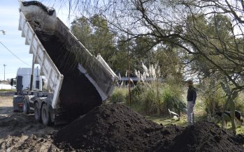 El Ceamse donó compost a la Comunidad Punta Querandí