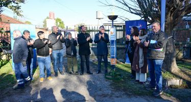 Se inauguró la ampliación de una red de gas en Garín