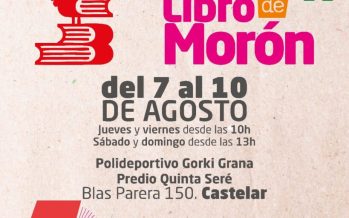 Se viene la 2ª Feria del Libro de Morón