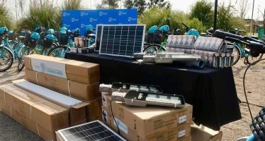 Pilar inauguró un nuevo parque ambiental