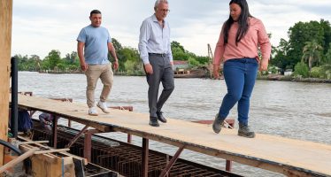 Avanza la construcción de un nuevo mirador en el Puerto de Frutos