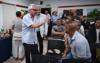 Zamora se reunió con comerciantes para presentarles el proyecto que regula edificaciones en Tigre