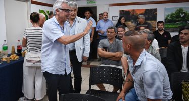 Zamora se reunió con comerciantes para presentarles el proyecto que regula edificaciones en Tigre