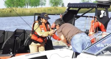 Refuerzan los controles de alcoholemia en lanchas y motos de agua en el río Paraná